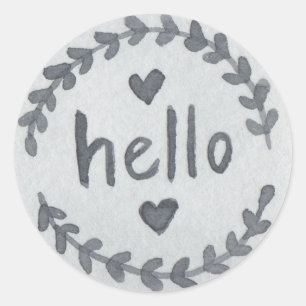 Sticker Rond Adresse de retour