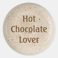Adulte au chocolat chaud