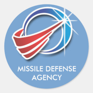 Sticker Rond Agence de défense antimissile