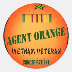STICKER ROND AGENT ORANGE