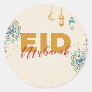 Sticker Rond Aïd moubarak