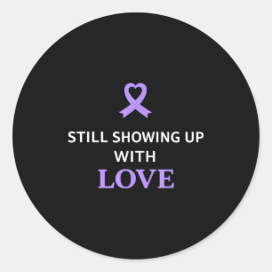 Sticker Rond aidant Alzheimer soutien aidant démence