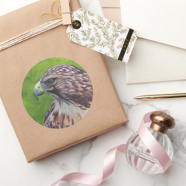 Sticker Rond Aigle (Cadeaux)