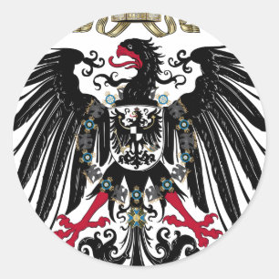 Sticker Rond Aigle de Prusse