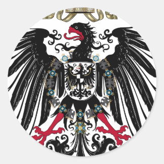Sticker Rond Aigle de Prusse