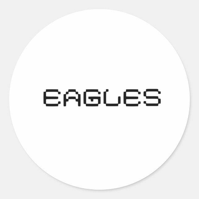 Sticker Rond Aigles (Devant)