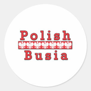 Sticker Rond Aigles de Busia