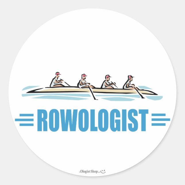 Sticker Rond Aiguille humoristique (Devant)