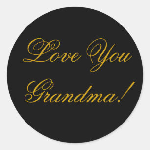 STICKER ROND AIMEZ-VOUS GRAND-MAMAN