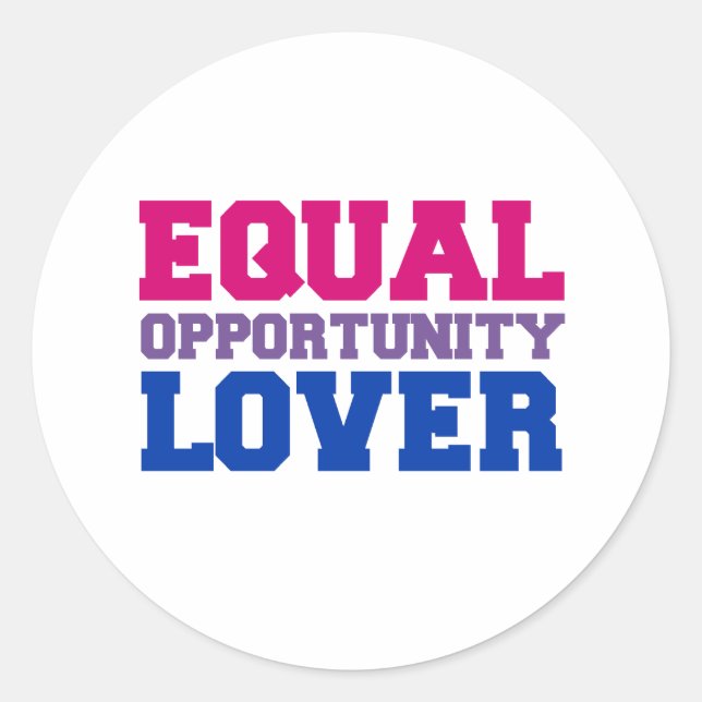Sticker Rond Aîné de l'égalité des chances (Devant)
