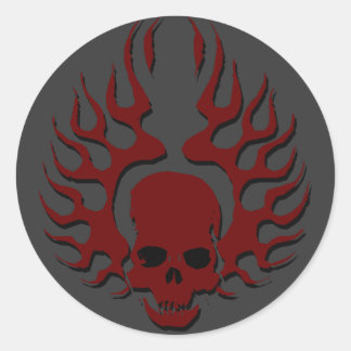 Sticker Rond Aire d'incendie