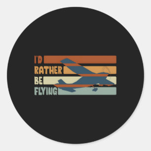 Sticker Rond Airplane Decoration Aviation Decor Aviation Quotes