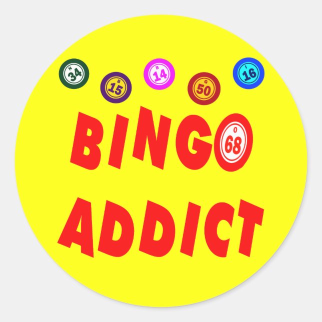STICKER ROND AJOUT BINGO (Devant)