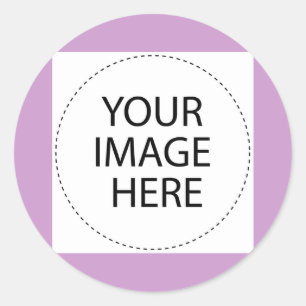 Sticker Rond Ajouter Votre Image Ou Votre Texte Ici