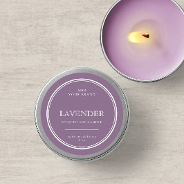 Sticker Rond Ajoutez votre marque Classic Custom Colours Étique