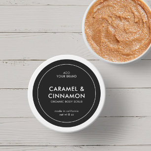 Sticker Rond Ajoutez votre marque Custom Color Modern Product É