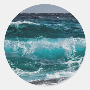 Sticker Rond Ajoutez Votre Propre Photo Personnalisée