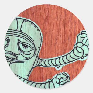 STICKER ROND AKAYO1