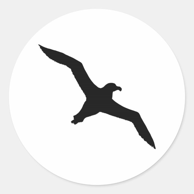 Sticker Rond Albatros (Devant)
