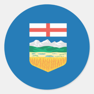 STICKER ROND ALBERTA
