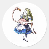 Alice et Pink Flamingo
