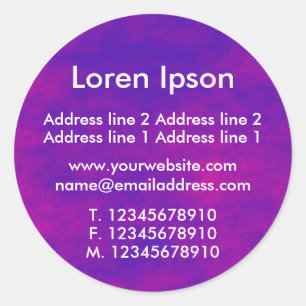 Sticker Rond Alien Sky II Business / Profil