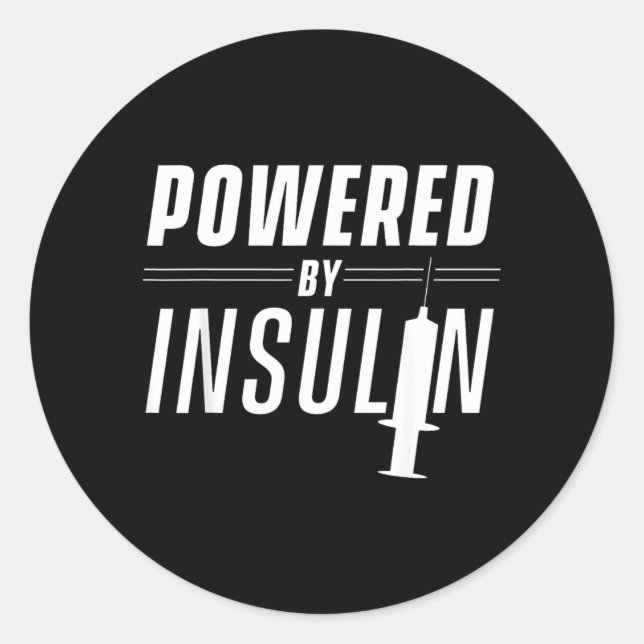 Sticker Rond Alimenté (Devant)