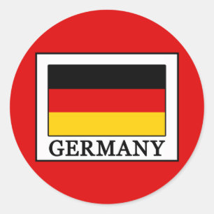 Sticker Rond Allemagne
