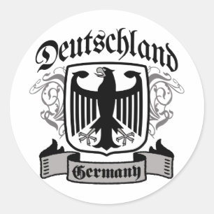 Sticker Rond Allemagne