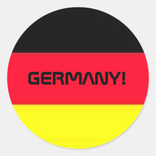 STICKER ROND ALLEMAGNE!