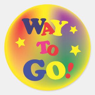 Sticker Rond Aller