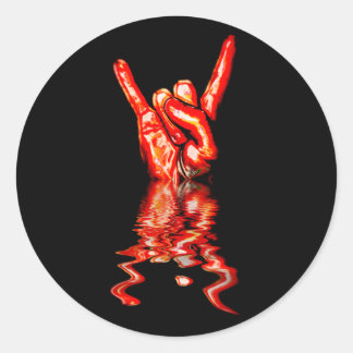 Sticker Rond Allez !