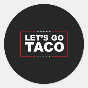 Sticker Rond Allez Taco 35
