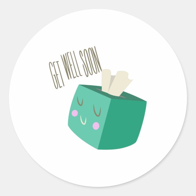 Sticker Rond Allez-y bientôt (Devant)