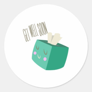 Sticker Rond Allez-y bientôt