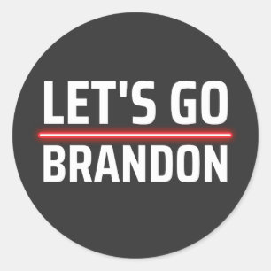 Sticker Rond allons à brandon