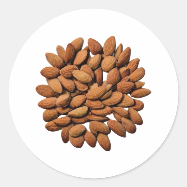 Sticker Rond Almonds (Devant)
