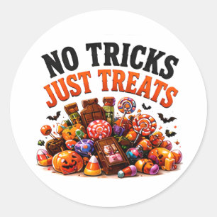 Sticker Rond 🍬 Amateur de bonbons d'Halloween Citation drôle �