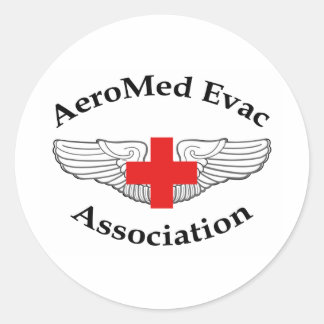 Sticker Rond AMEA Logo version plate