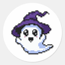 Amical Ghost Pixel Art