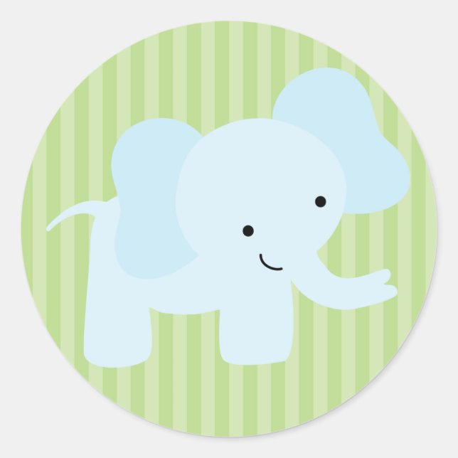 Sticker Rond Amis Safari (Devant)