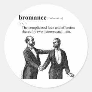 Sticker Rond amitié virile
