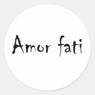 Sticker Rond Amor