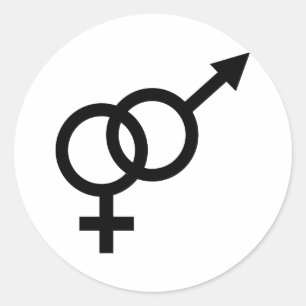 Sticker Rond Amour