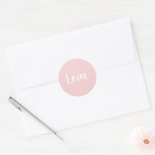 Sticker Rond Amour -