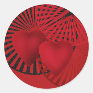 Sticker Rond Amour, Mariage