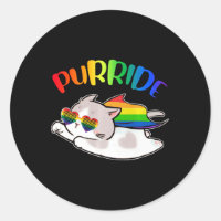 Amoureux Ally Chat Purride Lgbtq Gay pride Rainbow