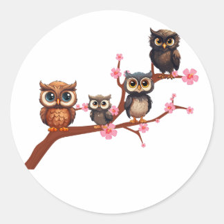 Sticker Rond Amoureux de la nature, Art de la nature, Anniversa
