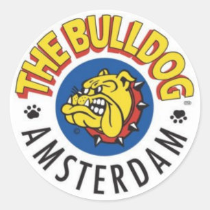 Sticker Rond amsterdam