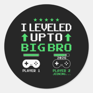 Sticker Rond Amusant Avoir Été Jusqu'À Big Brother 2026 Bientôt